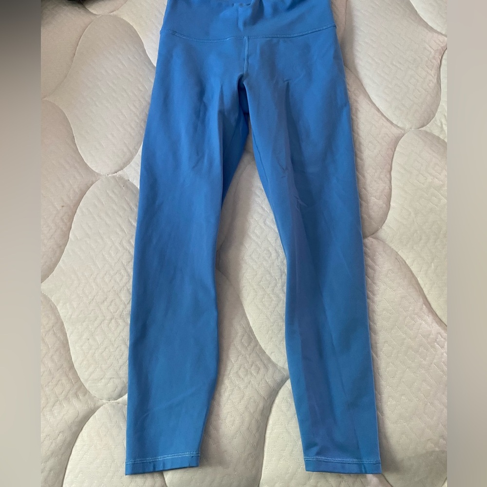 Powerhold leggings, size small, blue